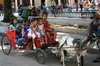 Cuba - Bayamo - Promenade en charrette  chvre
